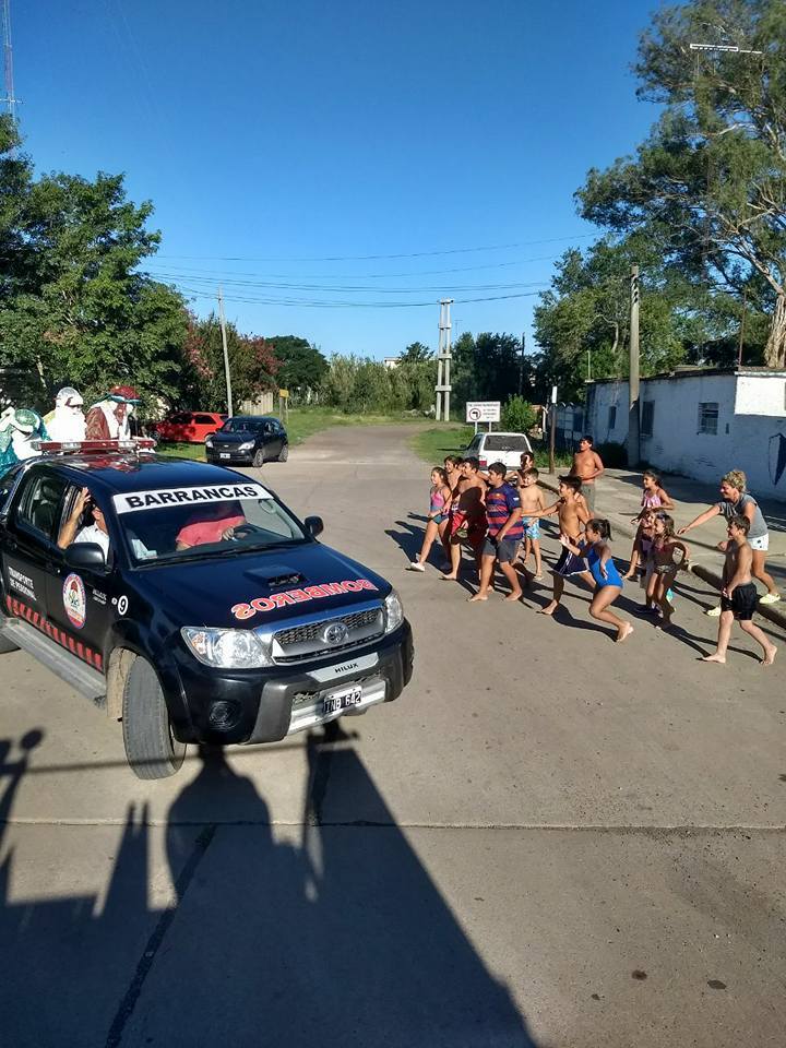 Los Reyes Magos recorrieron la región y alegraron a los niños