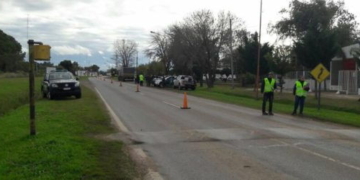 Barrancas: arrestaron un hombre en medio de un operativo vehicular