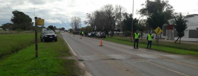 Barrancas: arrestaron un hombre en medio de un operativo vehicular