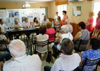 San Genaro: autoridades de ANSES y PAMI visitaron en la ciudad