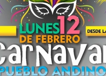 Andino se prepara para recibir al carnaval a puro ritmo y color