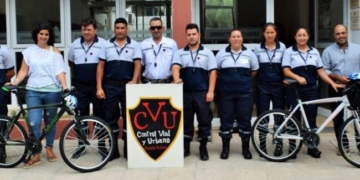 Presentaron la Guardia Urbana Comunal de Andino con diez agentes