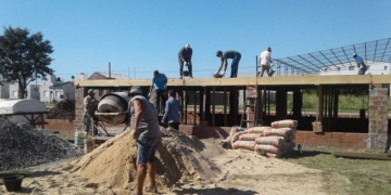 San Genaro: acondicionan el predio para el tercer Abrazo Musiquero