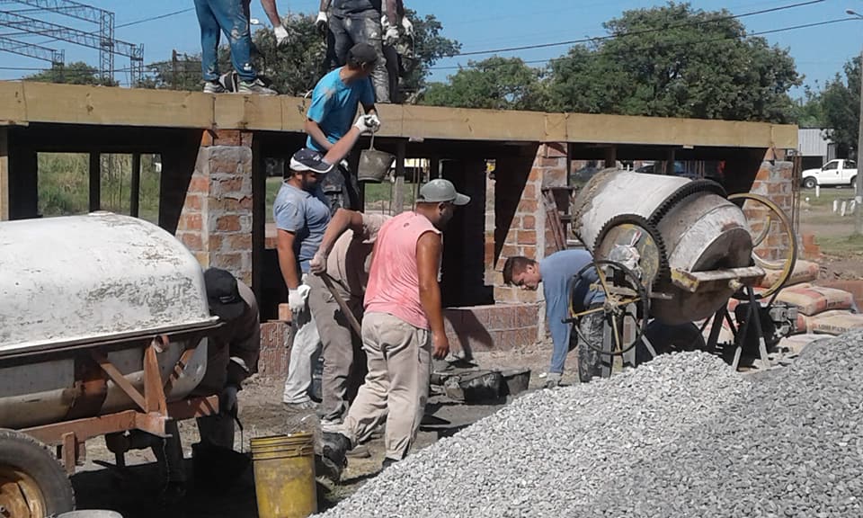 San Genaro: acondicionan el predio para el tercer Abrazo Musiquero