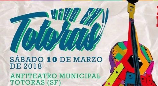 Totoras vivirá una nueva edición de “Vivo en Totoras”