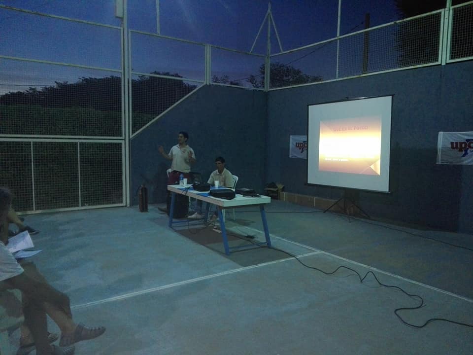 Díaz: Bomberos desarrollaron una jornada de RCP y primeros auxilios