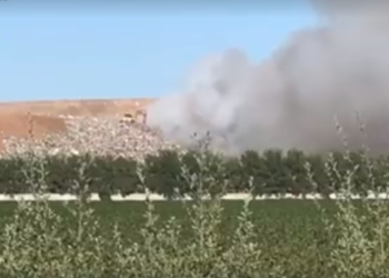 Se incendió el relleno sanitario donde las localidades de la zona llevan su basura