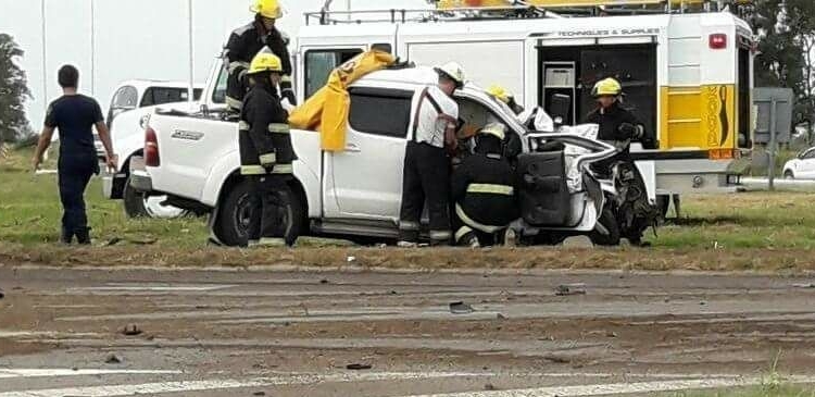 Al menos un muerto en un accidente sobre la ruta 34