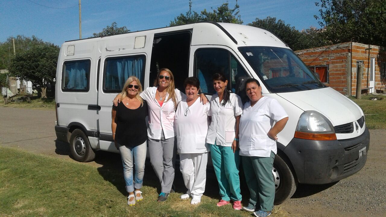 El SAMCo de Gaboto salió a las calles por tareas de prevención