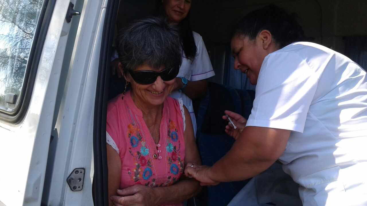 El SAMCo de Gaboto salió a las calles por tareas de prevención