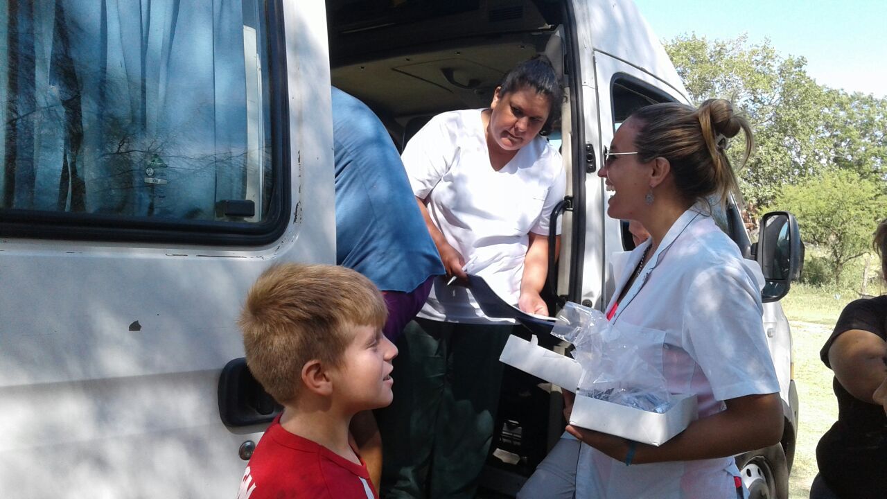 El SAMCo de Gaboto salió a las calles por tareas de prevención