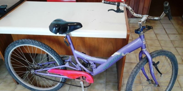 Recuperaron una bicicleta que había sido robada en Maciel
