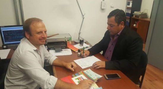 Centeno: entregaron fondos para continuar con el mejoramiento barrial