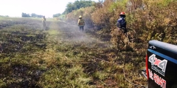 Bomberos de Barrancas y San Genaro extinguieron diferentes incendios