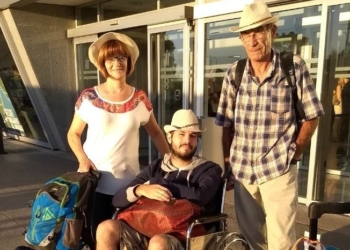 El joven sanlorencino accidentado en Colombia retornó a la ciudad