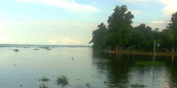 Suspendieron la fiesta de La Boca de Monje por la crecida del rio