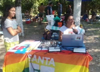 Discriminación en Oliveros: se realizó un jornada de concientización en el camping