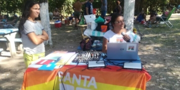 Discriminación en Oliveros: se realizó un jornada de concientización en el camping