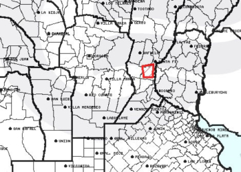 Aviso meteorológico a corto plazo por tormentas fuertes
