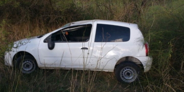 Un nuevo vuelco se suma a la saga de accidentes en la autopista