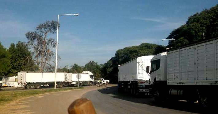 Caos de camiones: prometen medidas de fuerza si la situación continúa