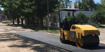 Monje suma calles asfaltadas y dio un paso más por el camino a La Boca