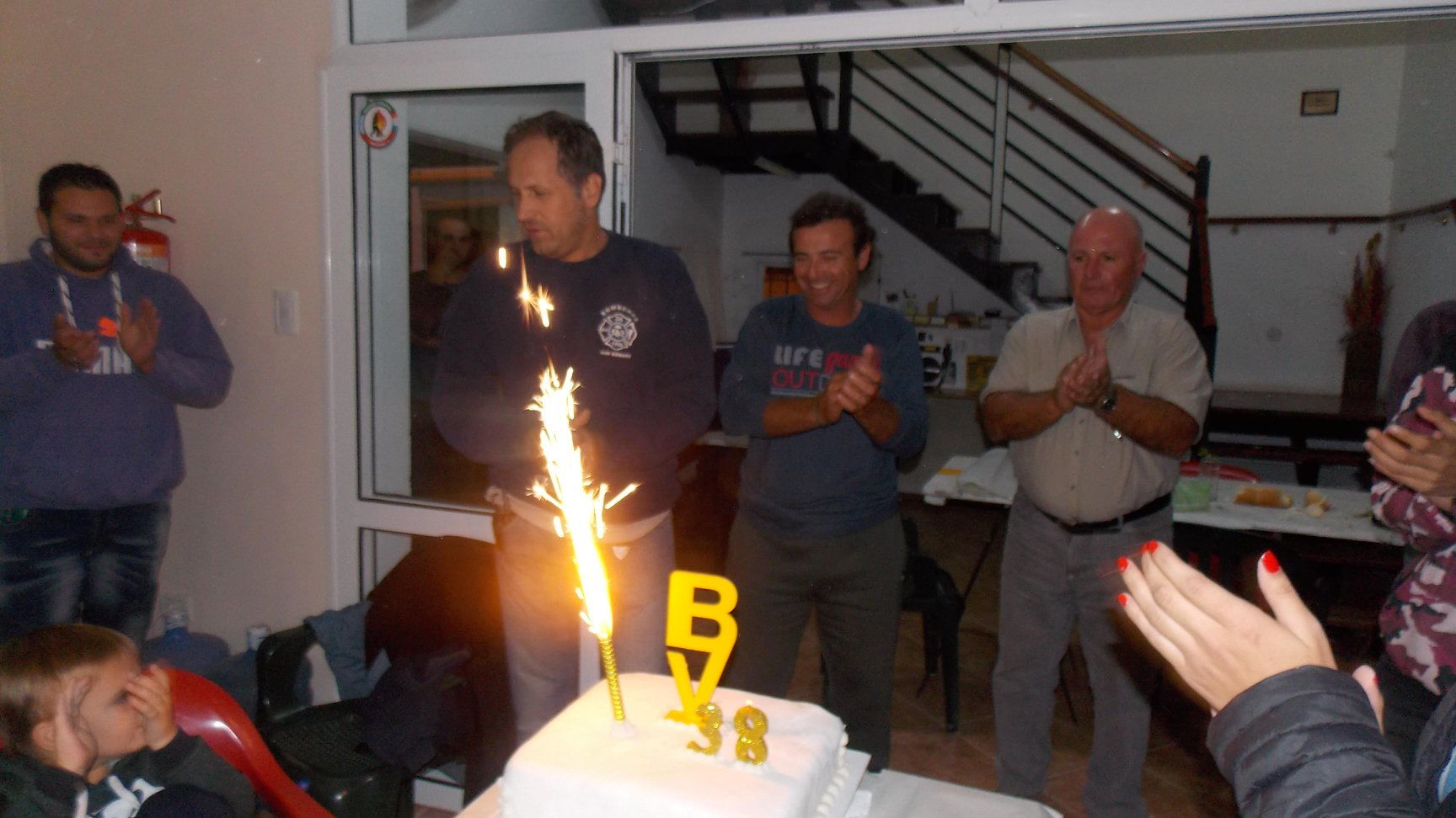 San Genaro: Bomberos Voluntarios celebraron sus 38 años de vida