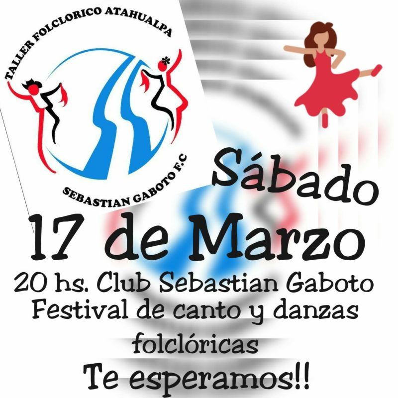 Primer festival de canto y danzas folclóricas del taller Atahualpa