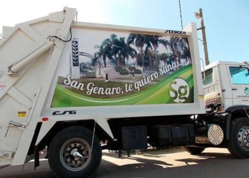 San Genaro: por el paro de municipales cambia la recolección de residuos