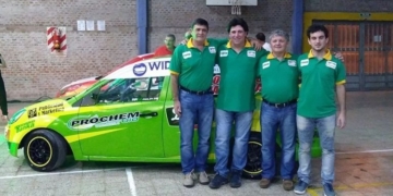 Enzo Massaglia presentó su auto para competir en Turismo Agrupado 1600