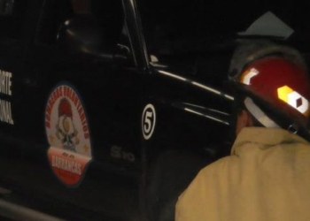 Barrancas: se incendió un sector de una vivienda mientras su dueño no estaba