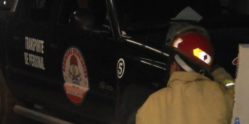 Barrancas: se incendió un sector de una vivienda mientras su dueño no estaba