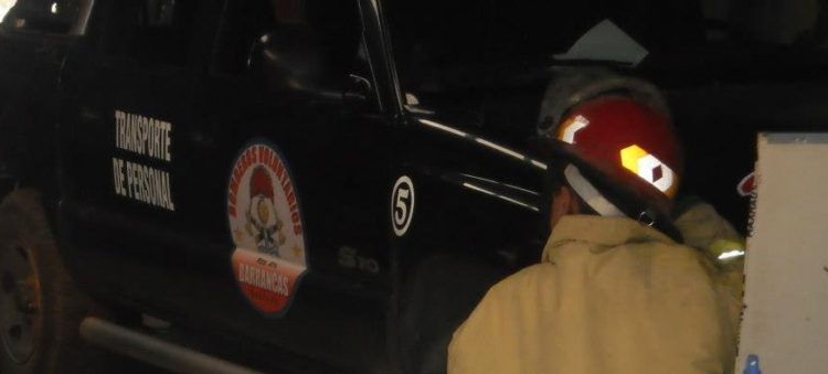 Barrancas: se incendió un sector de una vivienda mientras su dueño no estaba