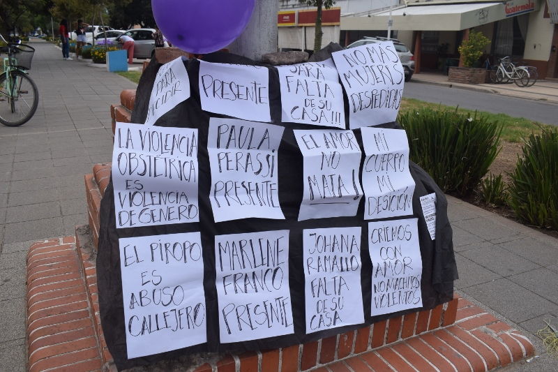 Masiva caravana de mujeres participó del 8M en la región