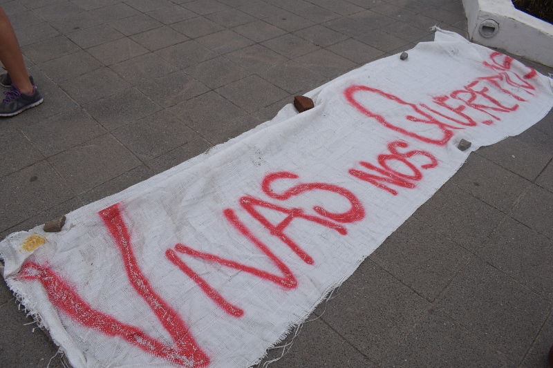 Masiva caravana de mujeres participó del 8M en la región