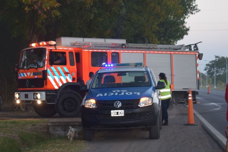 Incendio de importantes dimensiones en el Frigorífico Maciel