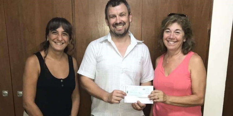 El Club Atlético San Genaro recibió un aporte económico