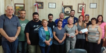 Entregaron cerca de un millón de pesos repartidos en distintas instituciones