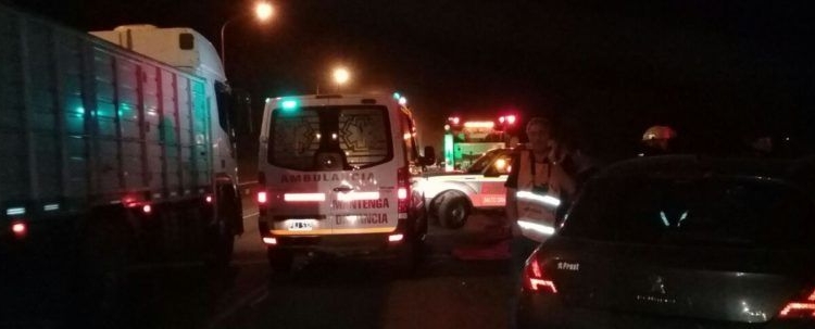 Ruta 34: un hombre circulaba en bicicleta y falleció al ser embestido por un auto
