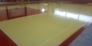 El Club Maciel renovó su cancha de básquet con una fuerte inversión