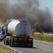 Desvían el tránsito en autopista por quema de pastizales entre Monje y Barrancas
