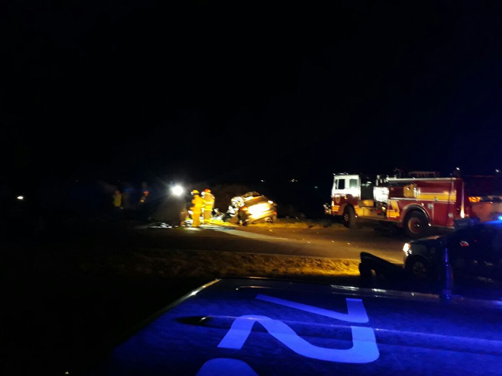 Noche fatal: un muerto tras tremendo choque entre Maciel y Monje