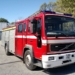 Desde Polonia llegó la nueva autobomba para bomberos de Oliveros