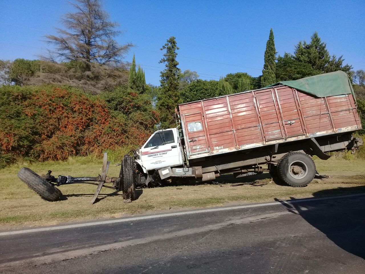 Dos camiones y un colectivo protagonizaron un nuevo siniestro en la Ruta 34