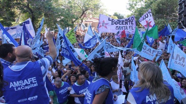 Amsafé realizará este martes una «jornada provincial de lucha»