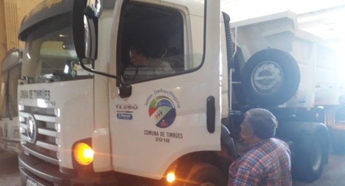 Sumando herramientas: la Comuna de Timbúes adquirió un nueva batea