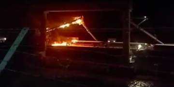 Ardió un sector de la planta de Cargill en Puerto San Martín