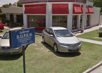 Violento golpe comando a una concesionaria de Oliveros