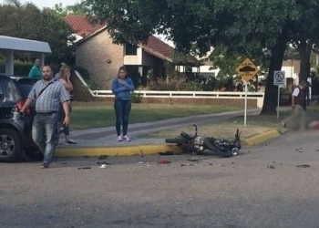 Un hombre con graves heridas tras un choque en San Genaro