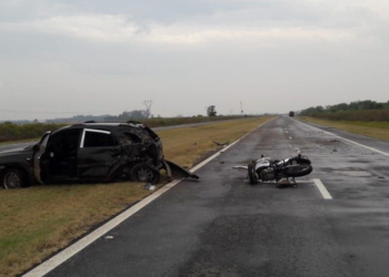 Oliveros: triple choque con un herido de gravedad